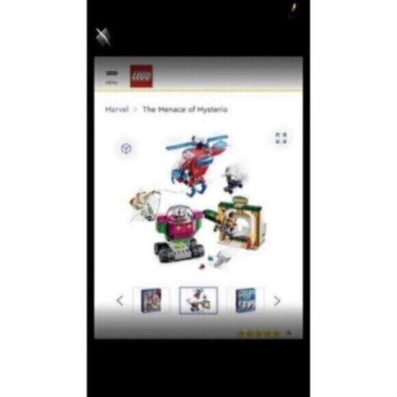 Lego Marvel - SPIDERMAN  The Menace of Mysterio - 163 piece set - Picture 4 of 6